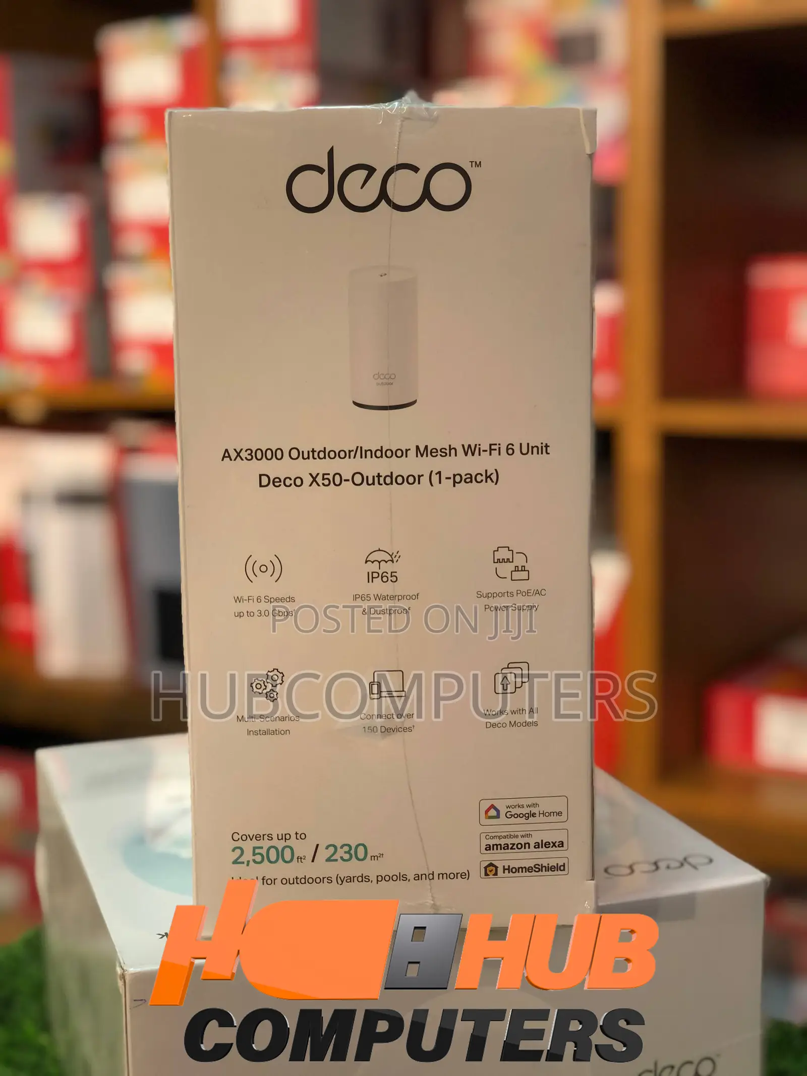 TP-Link Deco X50 AX3000 Outdoor/Indoor Mesh WiFi 6 Unit