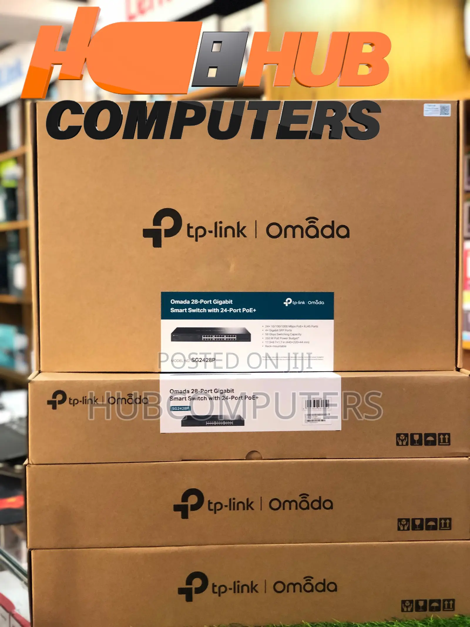 TP-Link SG2428P Omada 28 Port Gigabit Smart Switch With 24 Port PoE+