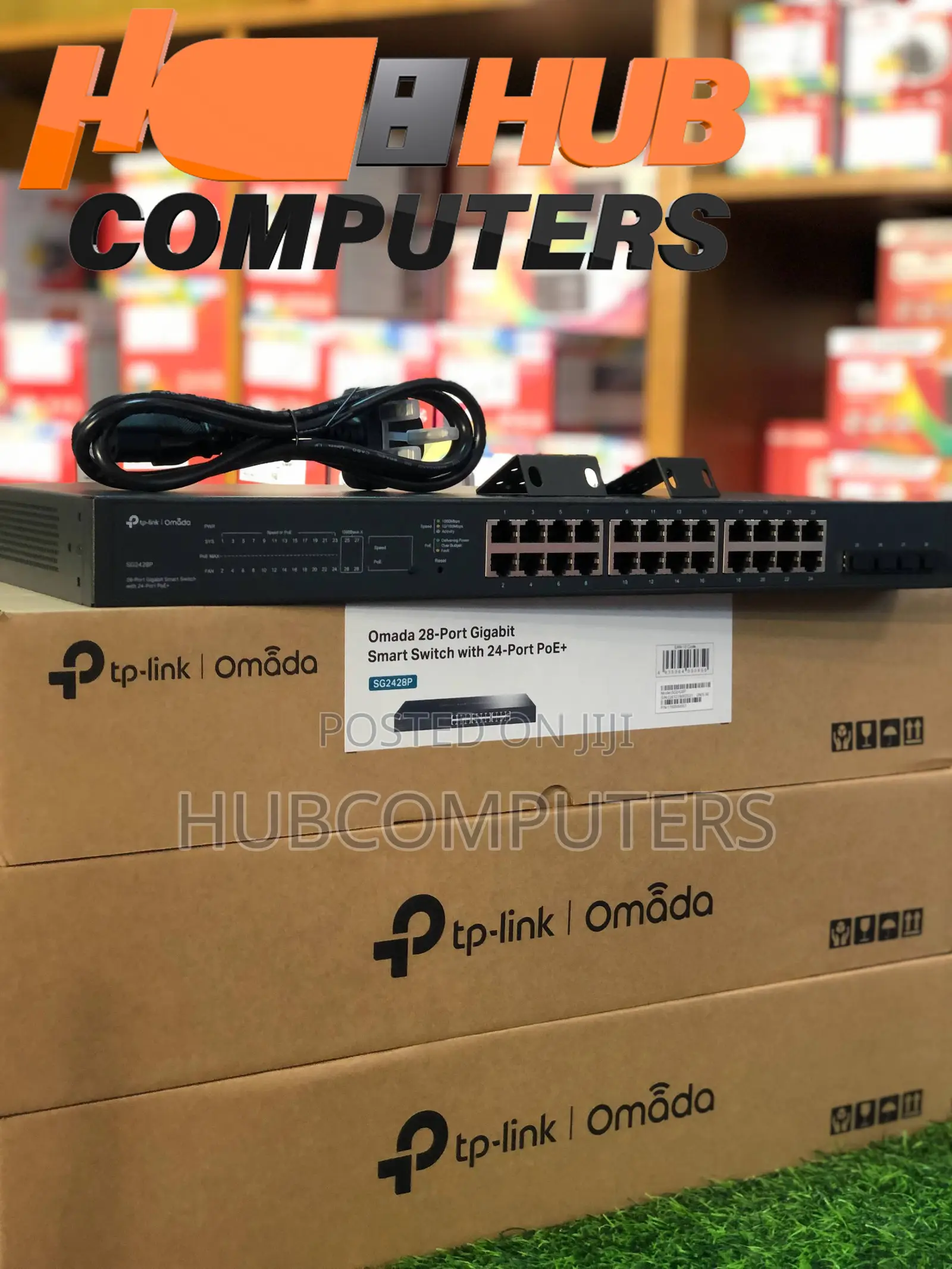TP-Link SG2428P Omada 28 Port Gigabit Smart Switch With 24 Port PoE+