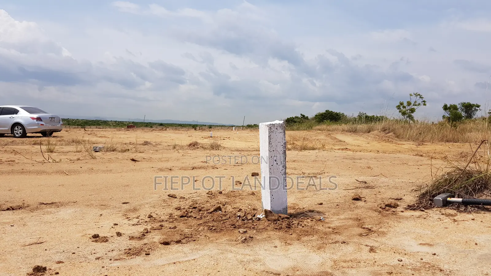 Half Plot (70x50) for Sale at SkyPort City, Tsopoli – No Flooding