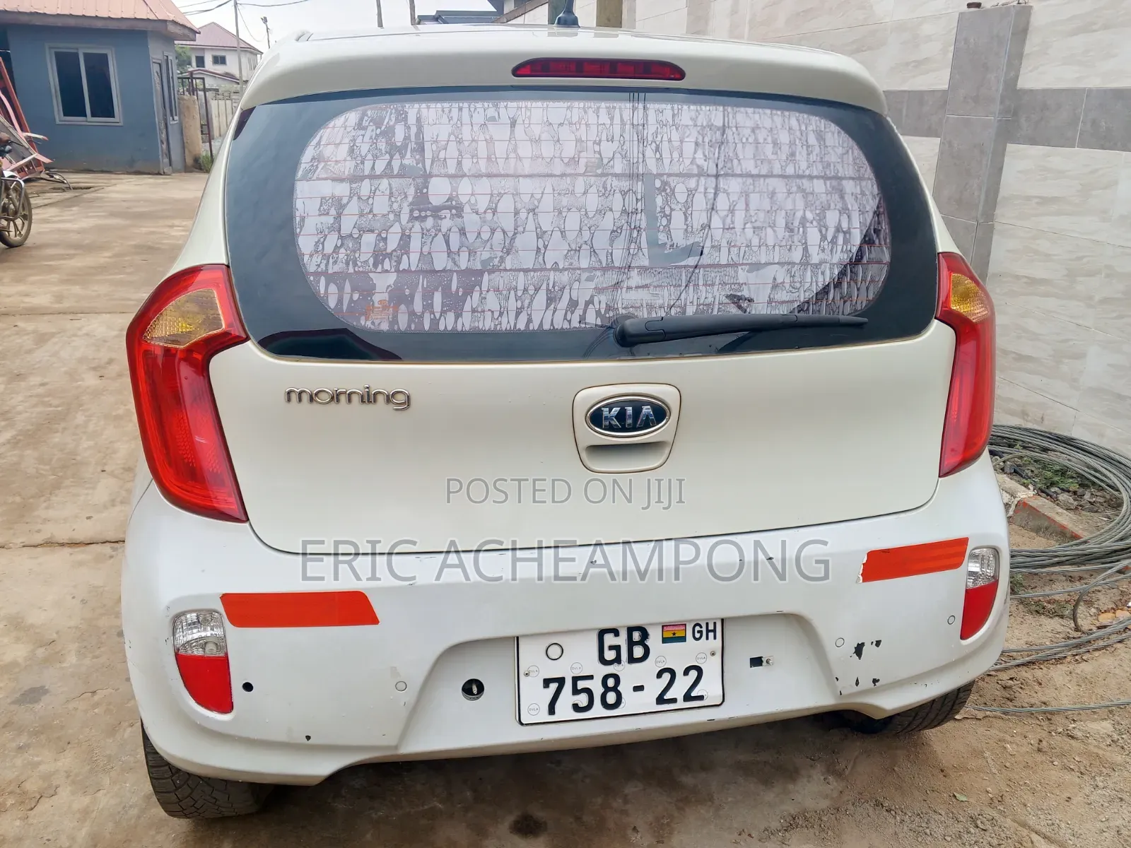 Kia Morning 2012 Off white
