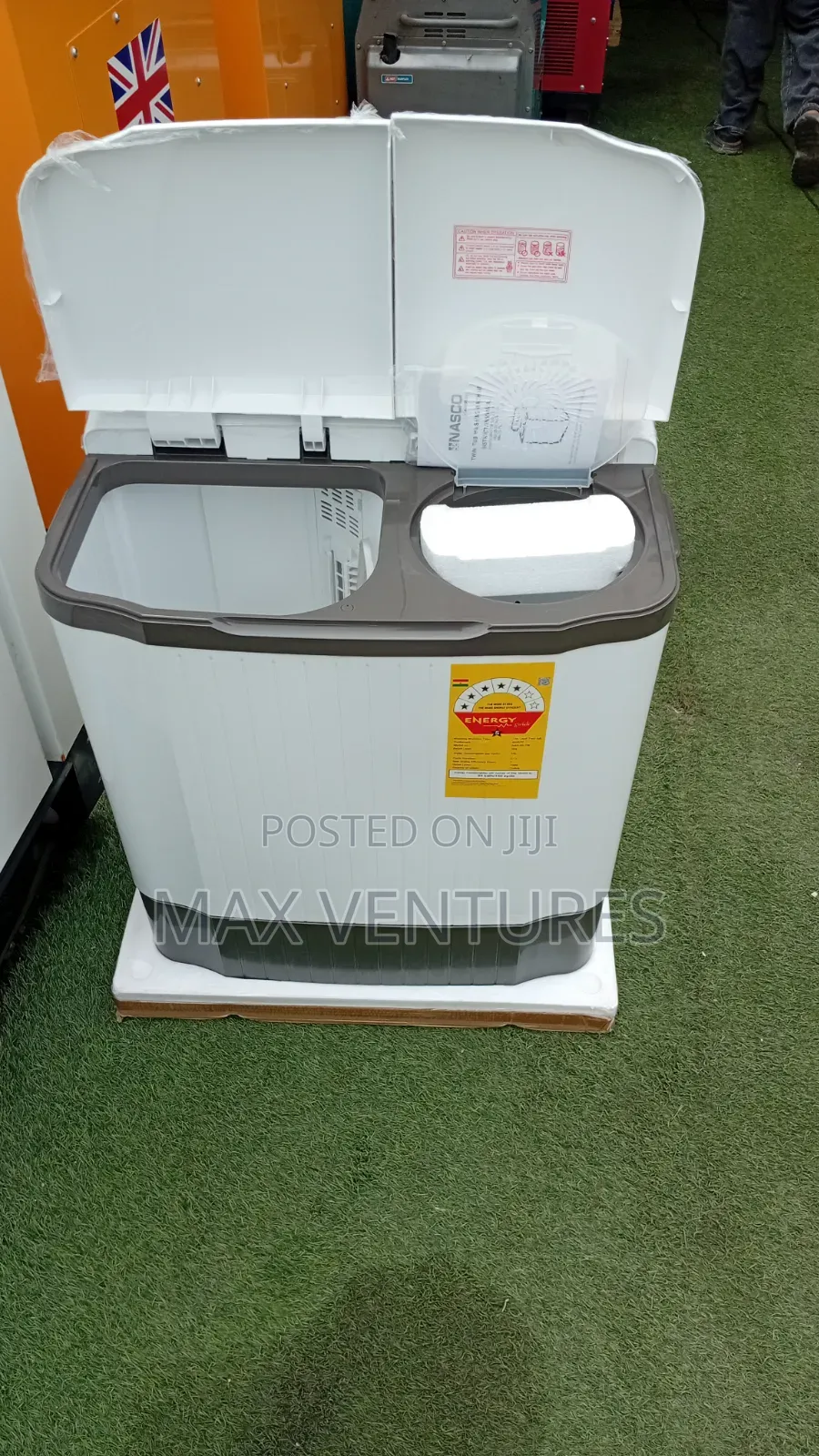 Nasco 5kg Washing Machine Compact Laundry Solution