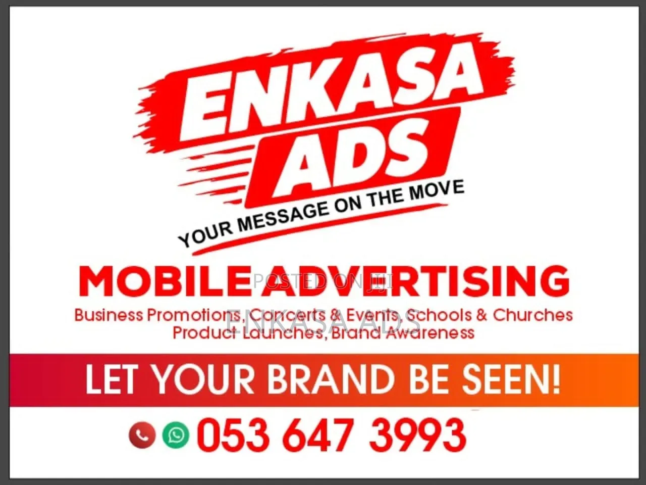 Mobile Bike Advertising Services