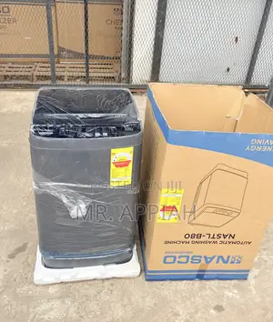 Smart Washing Nasco 8kg Full Automatic(Gray)