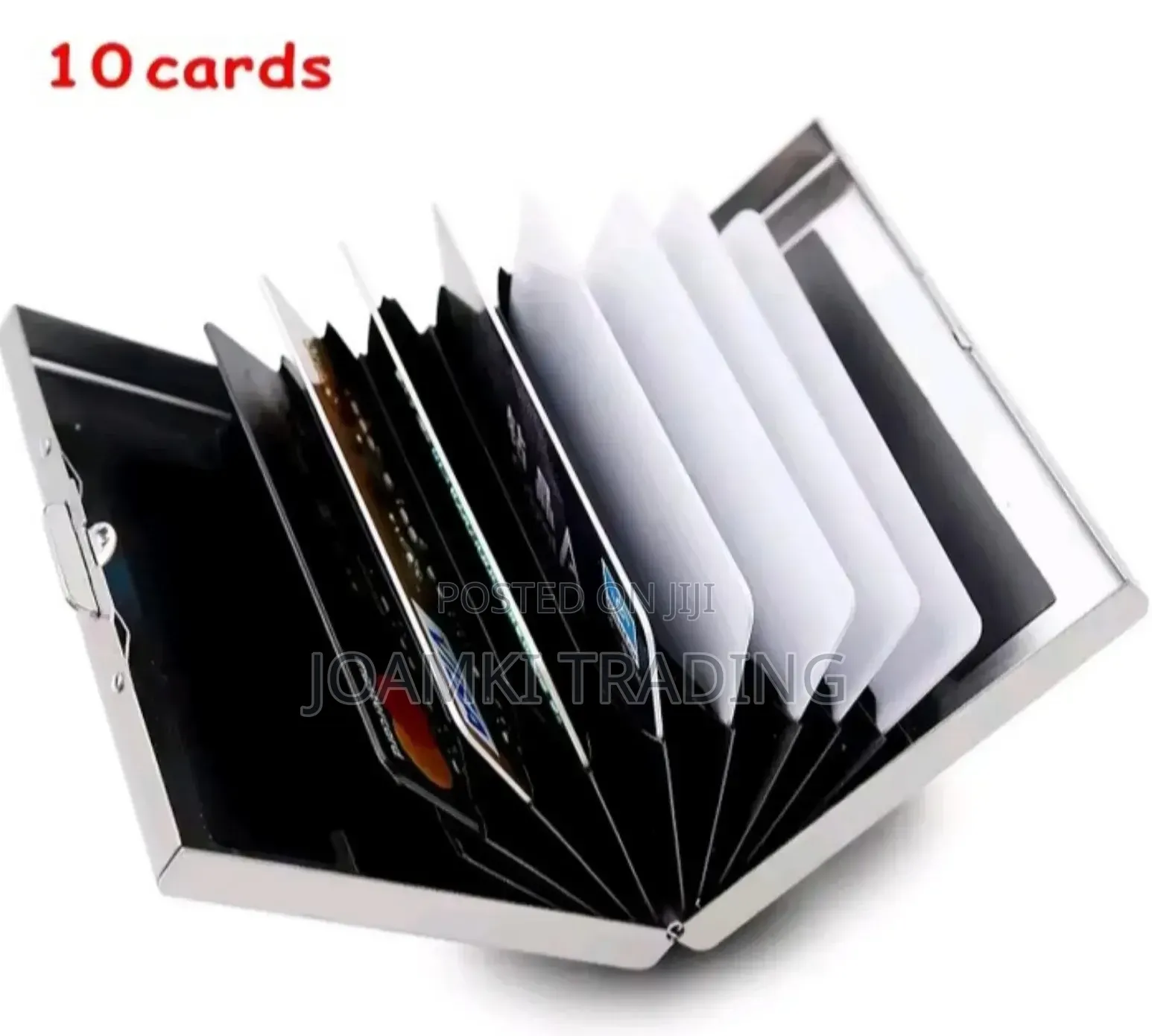 Anti Scan Rfid 6/10 Cards Aluminium Metal Credit Card Holder Wallet