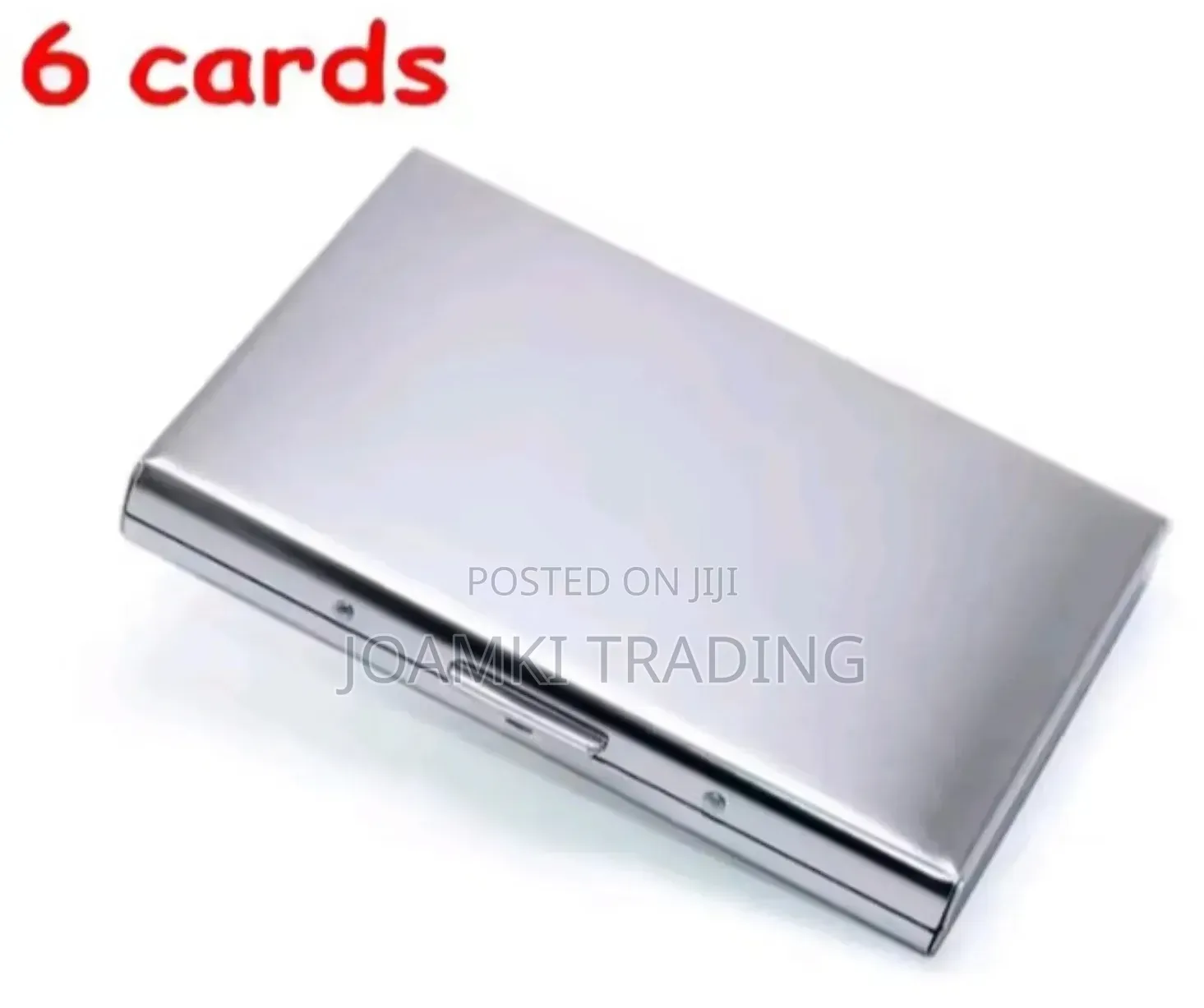 Anti Scan Rfid 6/10 Cards Aluminium Metal Credit Card Holder Wallet