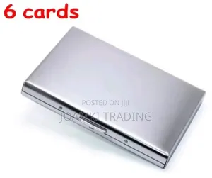 Anti Scan Rfid 6/10 Cards Aluminium Metal Credit Card Holder Wallet