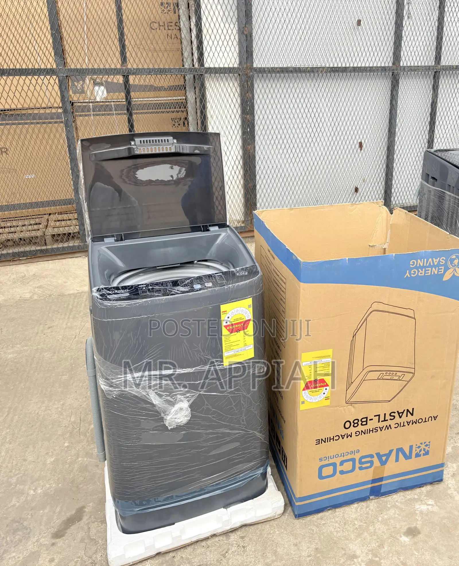 Exceptional Quality Nasco 8kg Top Load Washing Machine(Full Auto)