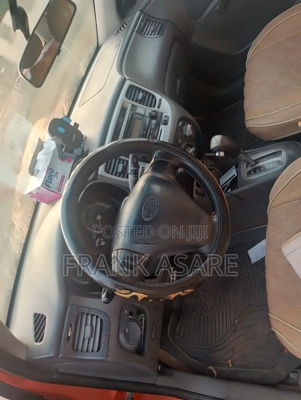 Kia Rio SX 4dr Sedan (1.6L 4cyl 4A) 2010 Orange