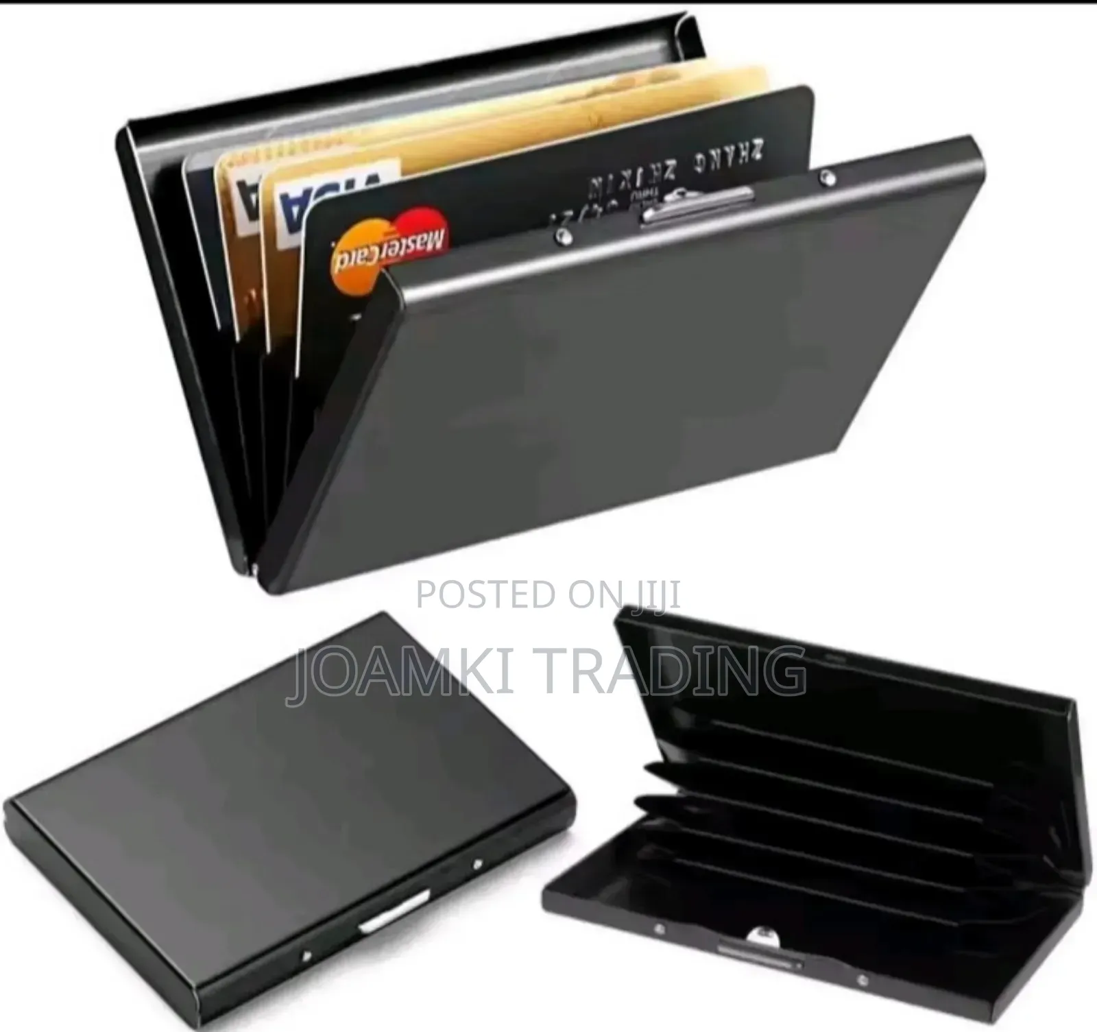 Anti Scan Rfid 6/10 Cards Aluminium Metal Credit Card Holder Wallet