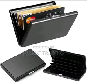 Anti Scan Rfid 6/10 Cards Aluminium Metal Credit Card Holder Wallet