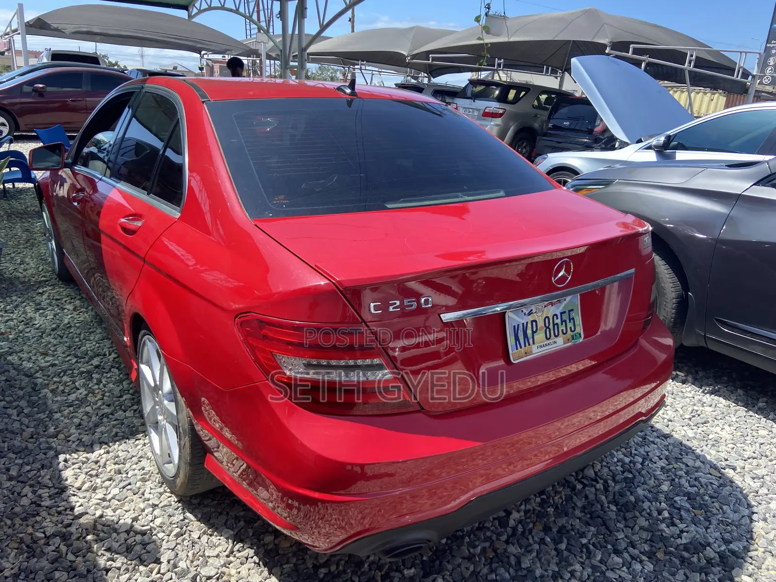 Mercedes-Benz C250 2014 Red