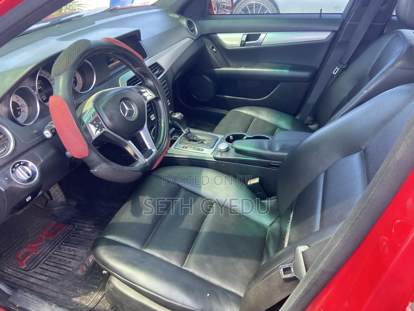 Mercedes-Benz C250 2014 Red