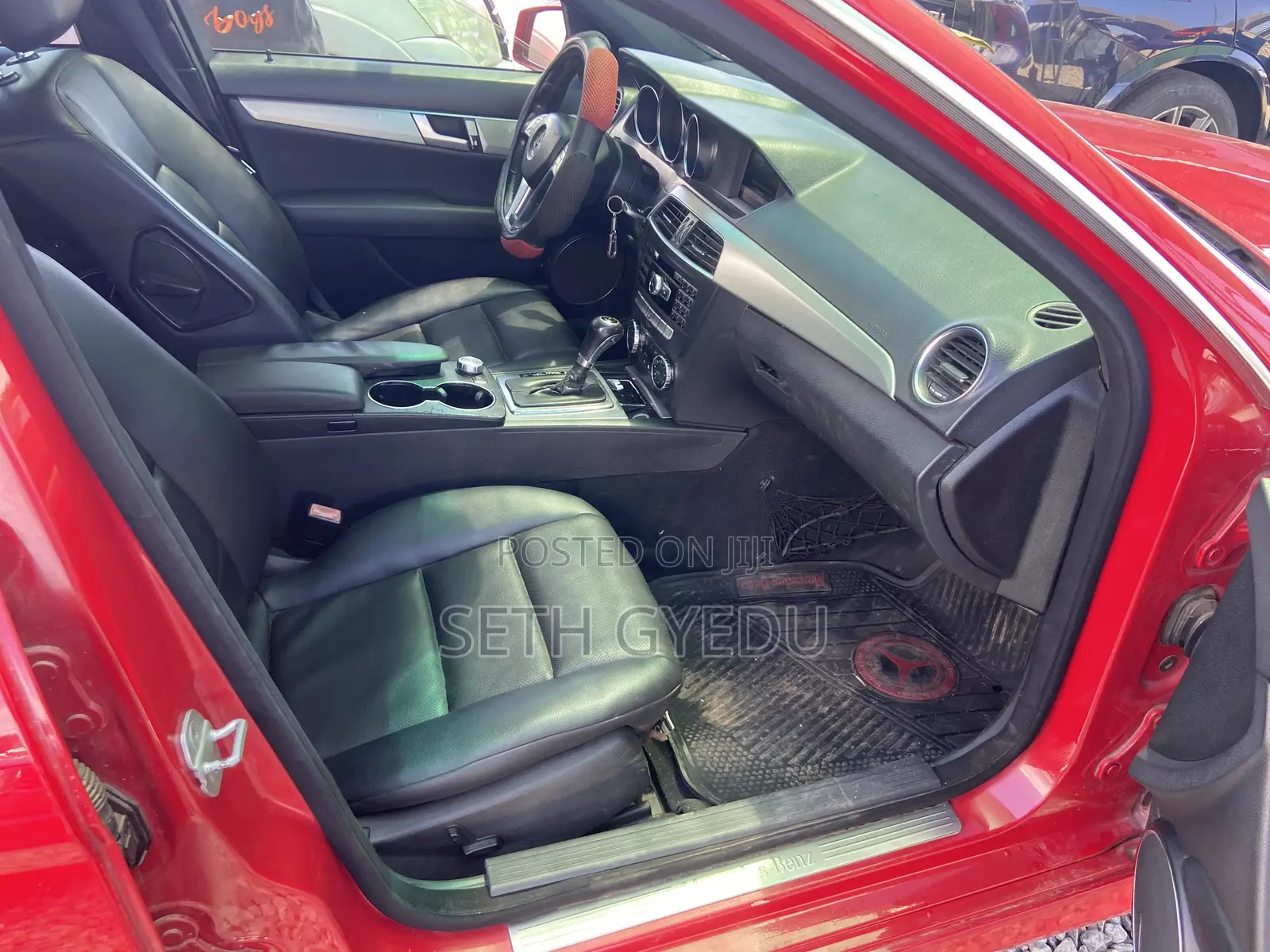 Mercedes-Benz C250 2014 Red
