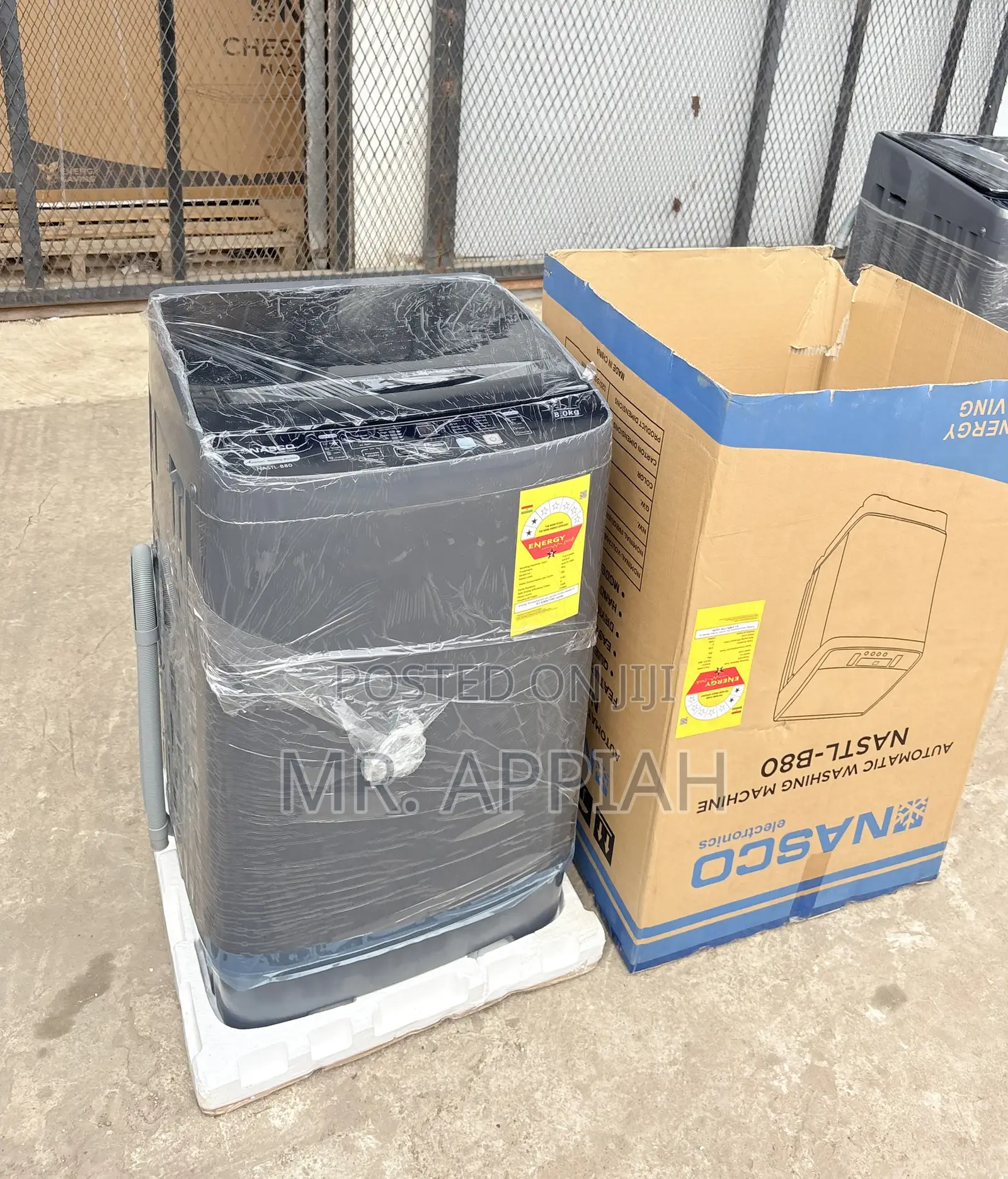 Upgrade Your Laundry With Nasco 8kg Full Automatic Washing Machine