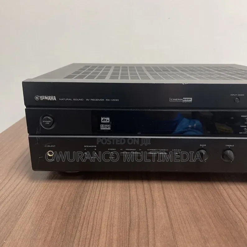 Yamaha RX-V630 6.1 Channel AV Receiver - With Phono Turntable Inputs