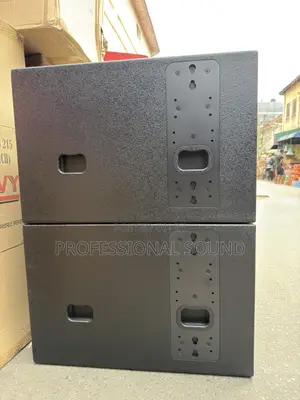 Nexo LS18 High-Power Sub-Bass Loudspeaker Cabinets Stacked Vertically