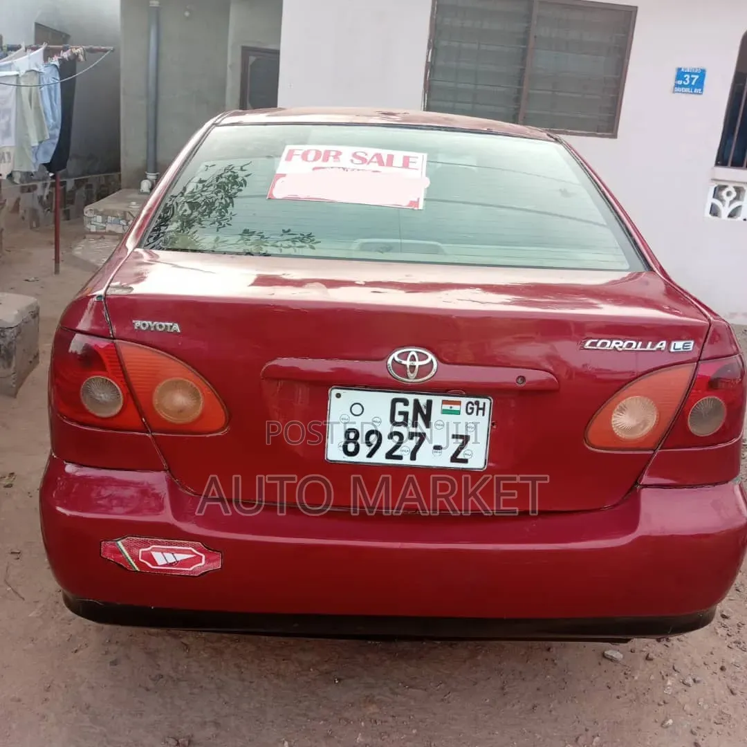 Toyota Corolla 1.8 VVTL-i Compressor TS 2006 Red