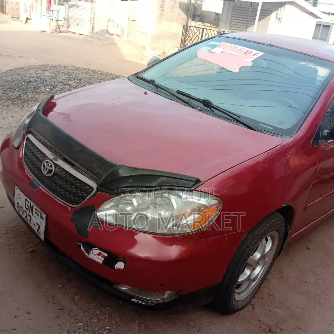 Toyota Corolla 1.8 VVTL-i Compressor TS 2006 Red