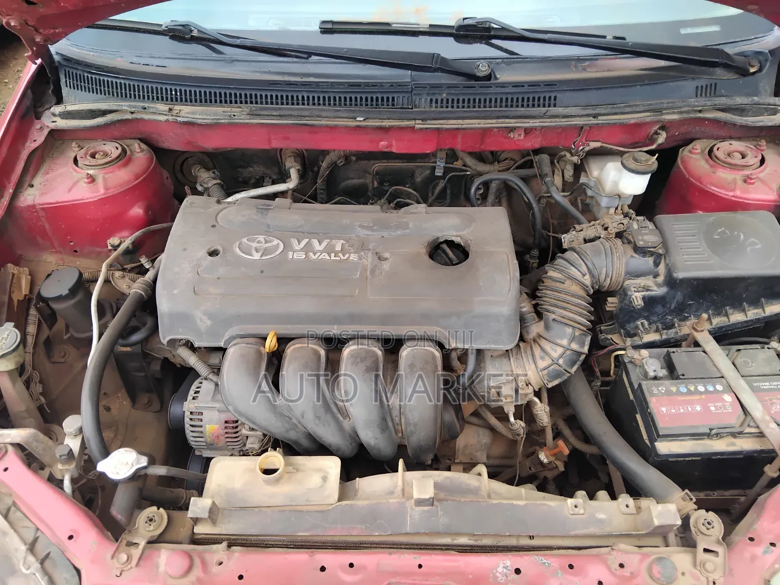 Toyota Corolla 1.8 VVTL-i Compressor TS 2006 Red