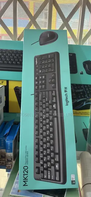 MK120 Corded Keyboard and Mouse Combo