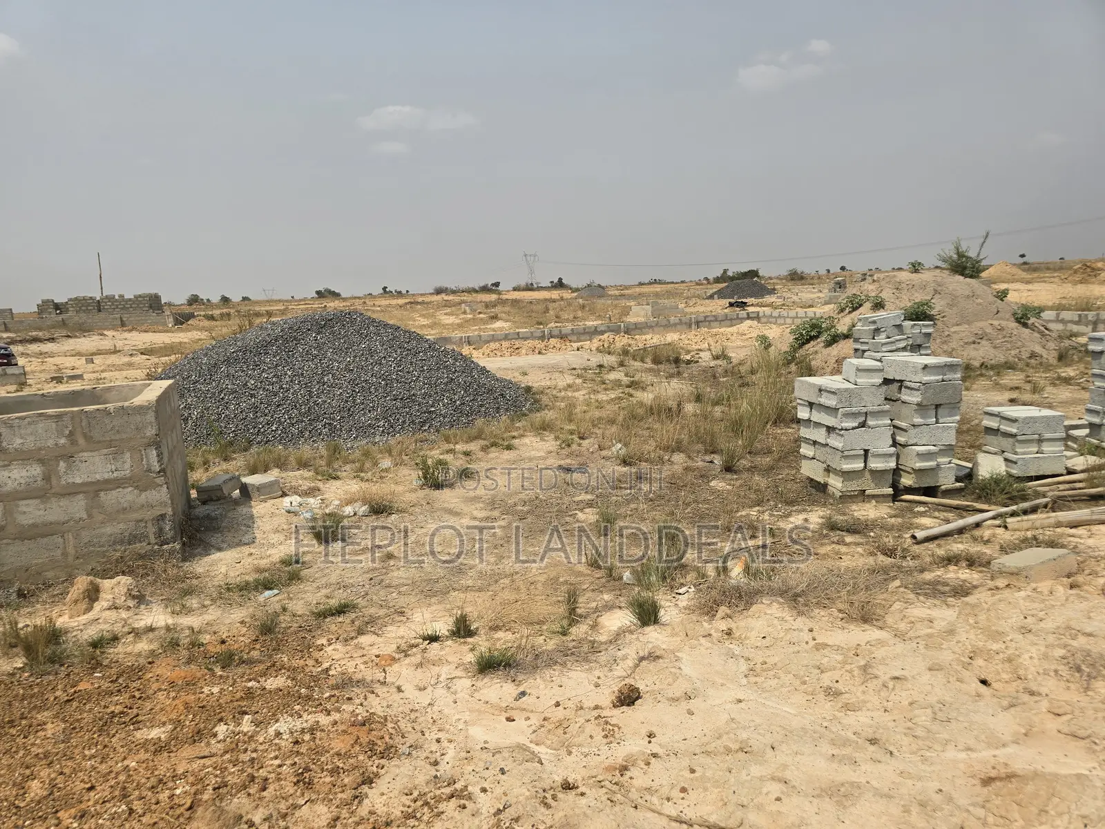 Half Plot for Sale at SkyPort City, Tsopoli – GHC 25,000