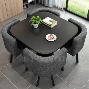 Modern Dining Table Set(4 Chairs)