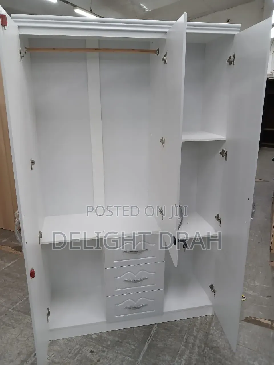 Three Doors Wardrobe