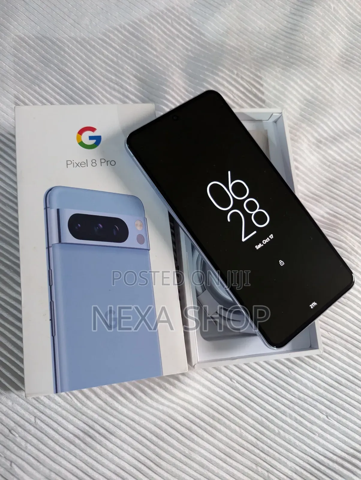 New Google Pixel 8 Pro 128 GB Blue