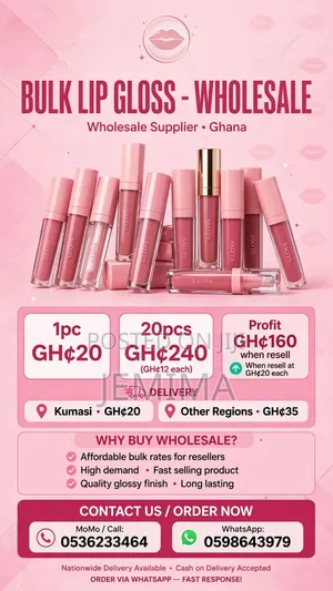 Bulk Lip Gloss