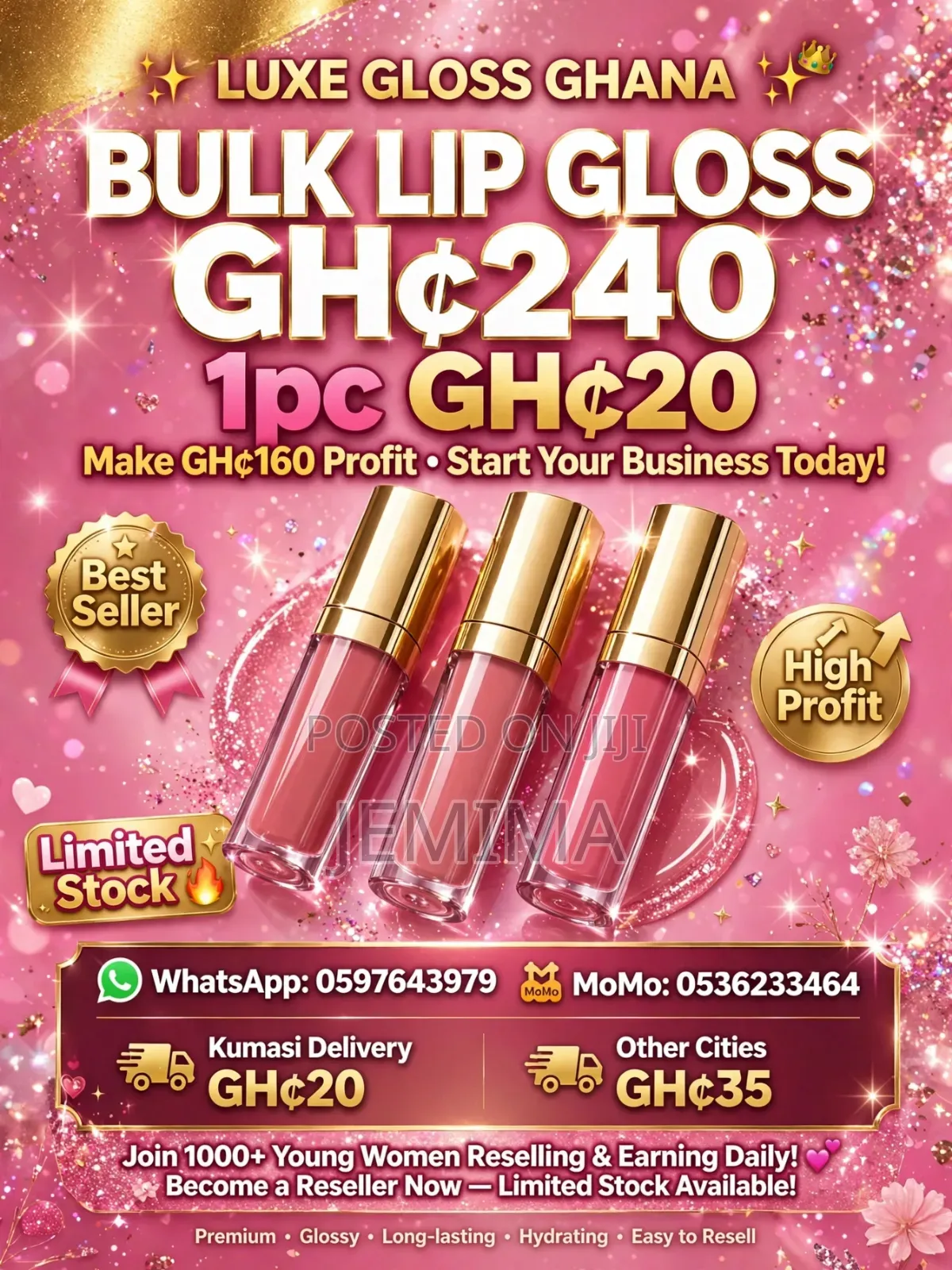 Bulk Lip Gloss