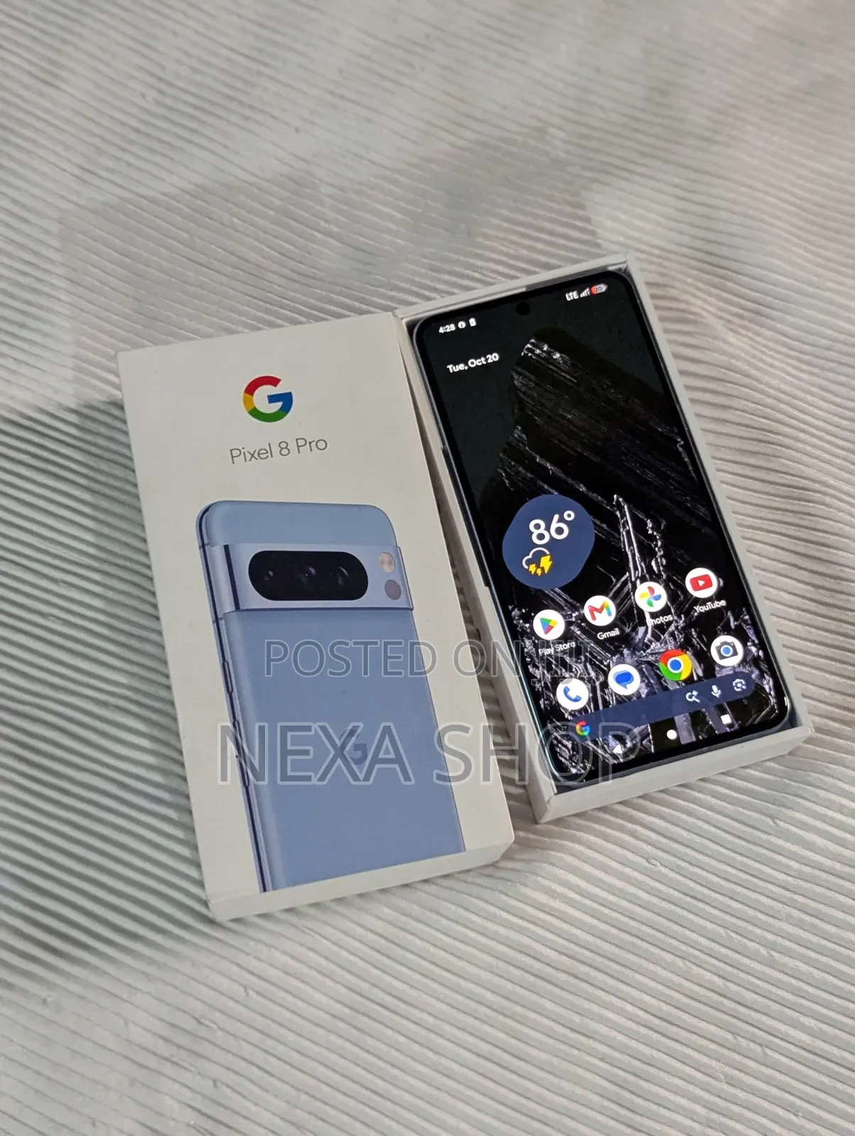 New Google Pixel 8 Pro 128 GB Blue