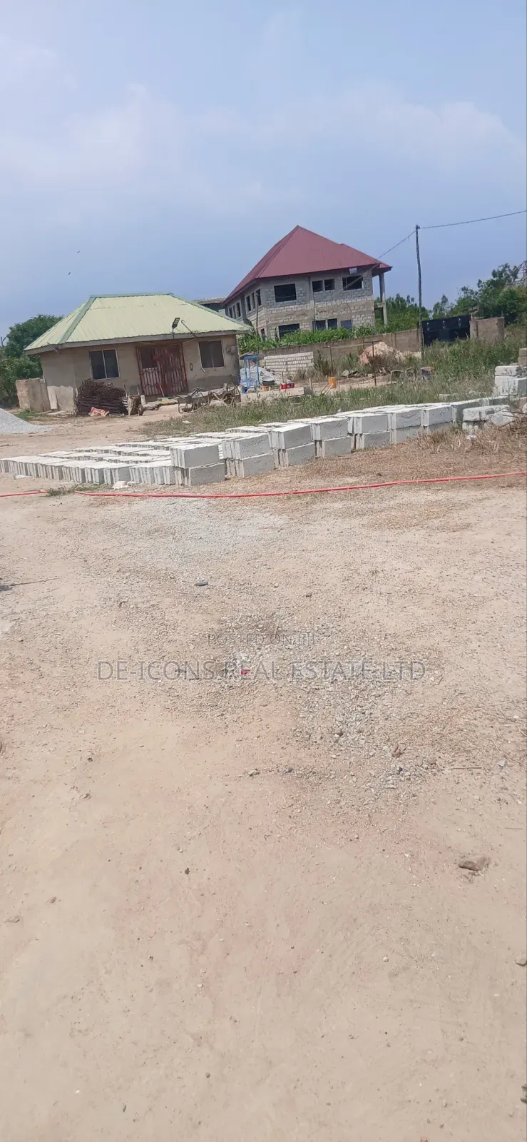 Registered Land Fenced at Apra in Kasoa