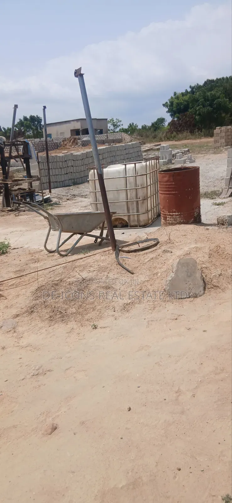 Registered Land Fenced at Apra in Kasoa