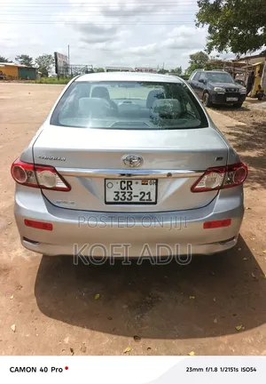 Toyota Corolla 2013 Silver