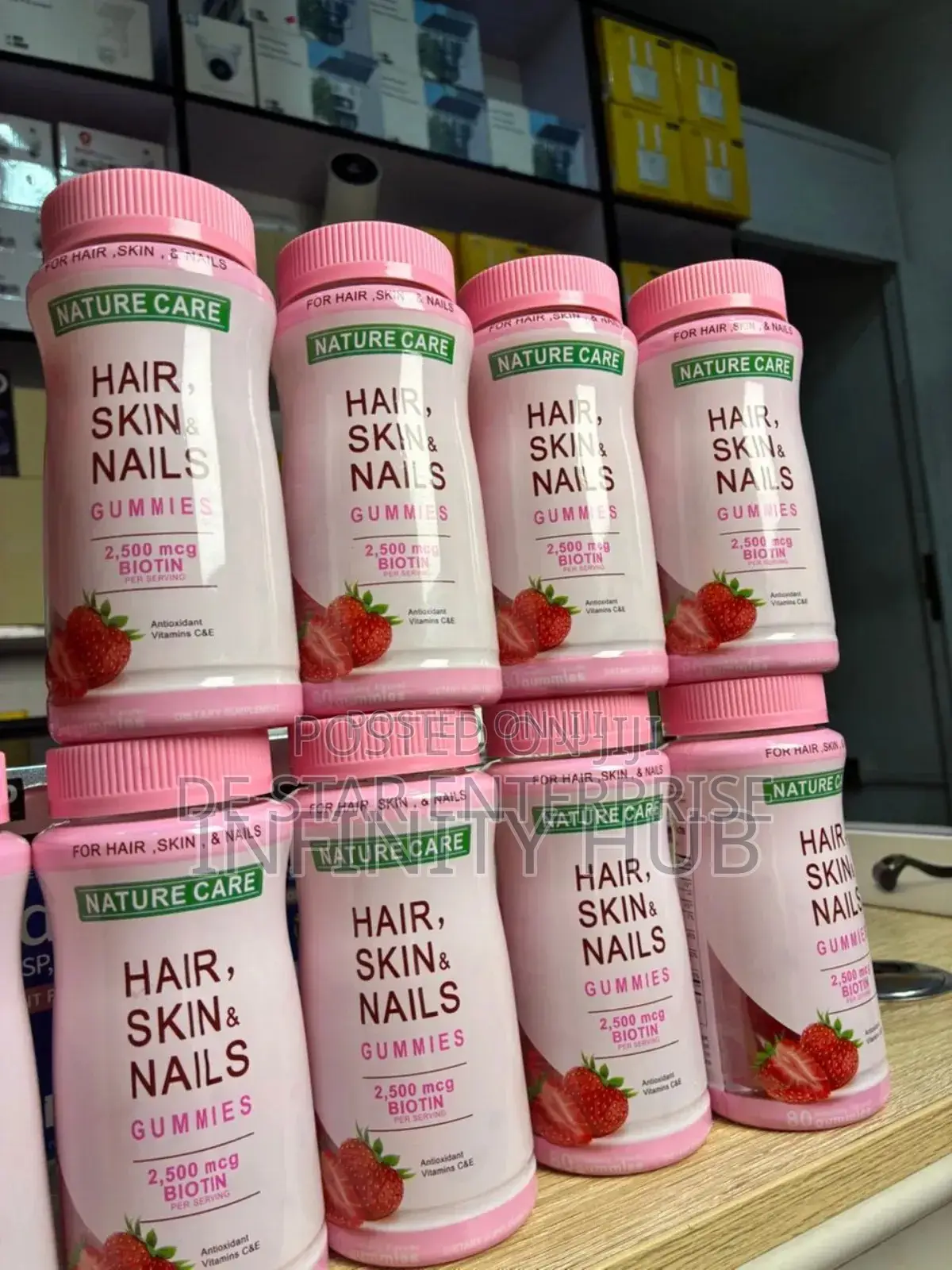 Nature's Benefit Gummies for Hair Growth