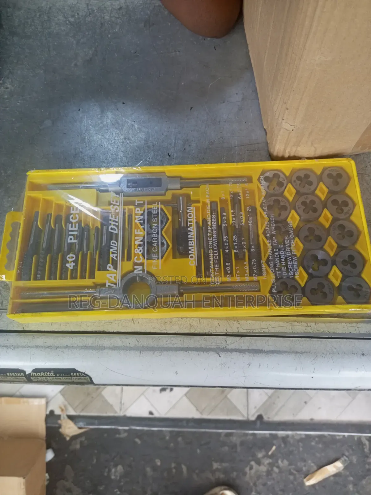 40pcs Tap and Die Set