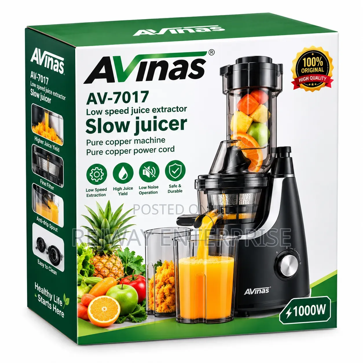 Low Speed Juice Extractor Slow Juicer