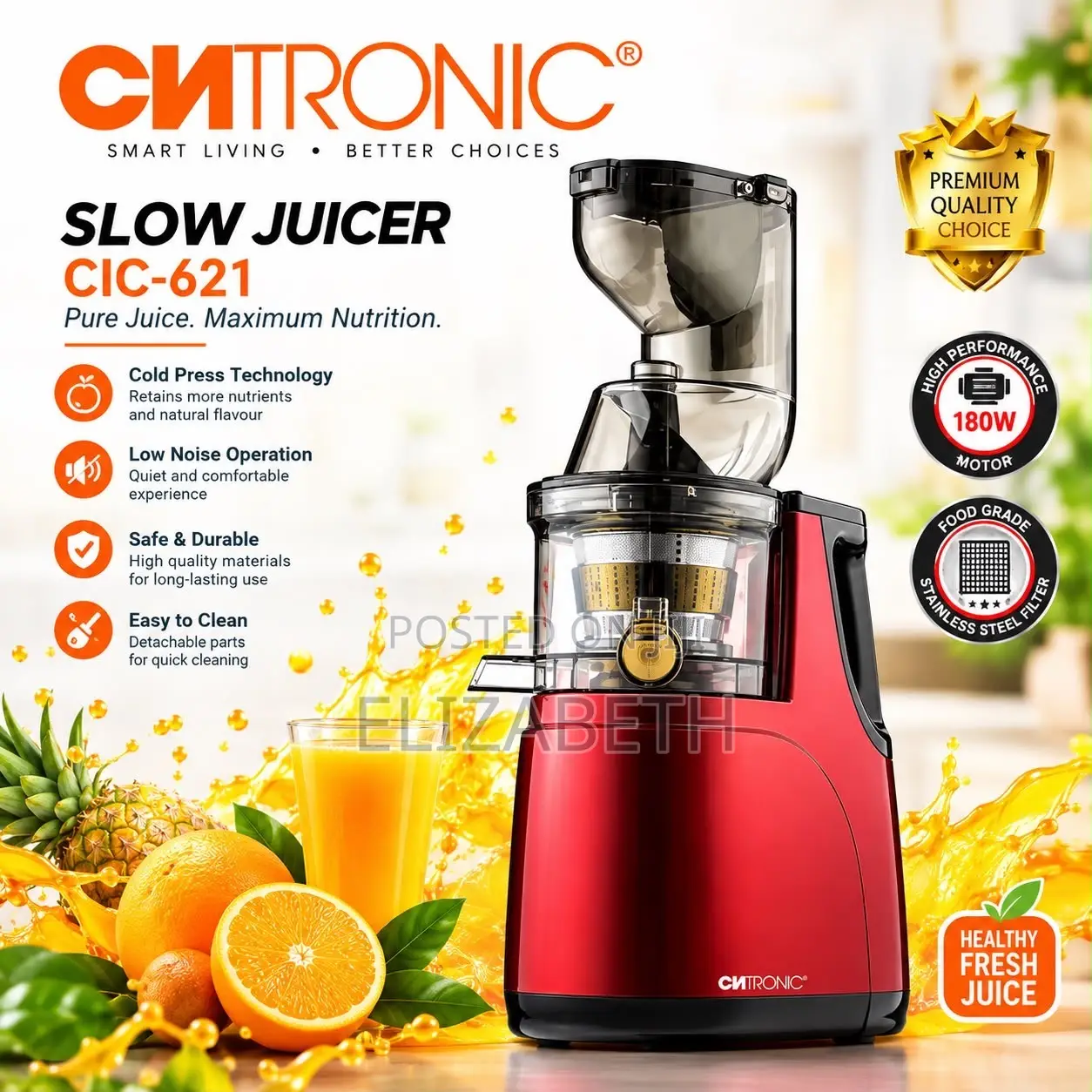 CNtronic Slow Juicer