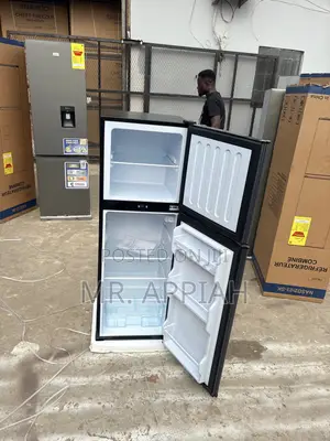Premium Top Mount Nasco Fridge(NasF2-18fl)Silver.