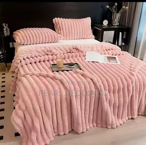 Quality Cozy Plush 1 Blanket With 2 Cozy Pillowcases Available