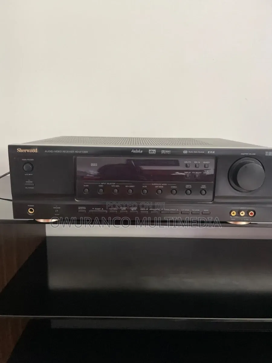 Sherwood RD-6106R 5.1 Channel AV Receiver - DTS - With FM Tuner