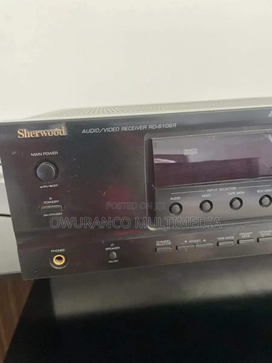 Sherwood RD-6106R 5.1 Channel AV Receiver - DTS - With FM Tuner