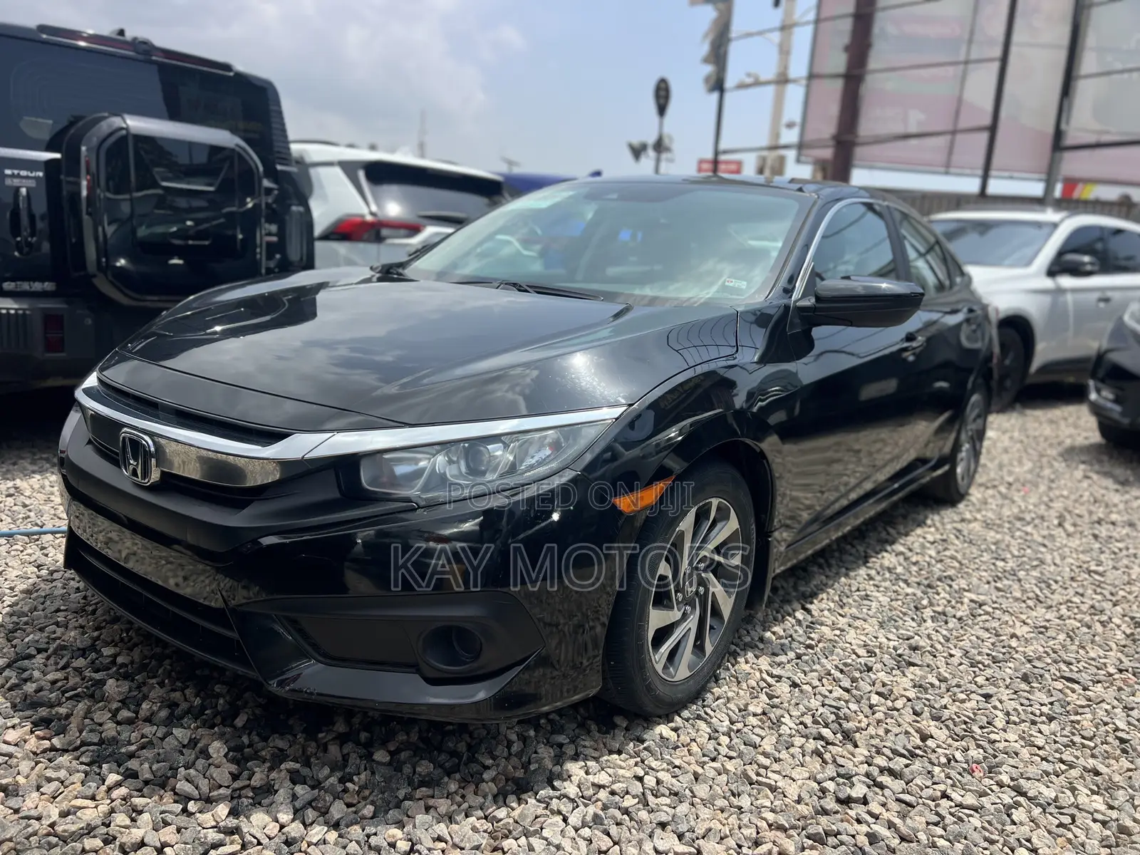 Honda Civic LX 4dr Sedan (2.0L 4cyl) 2017 Black