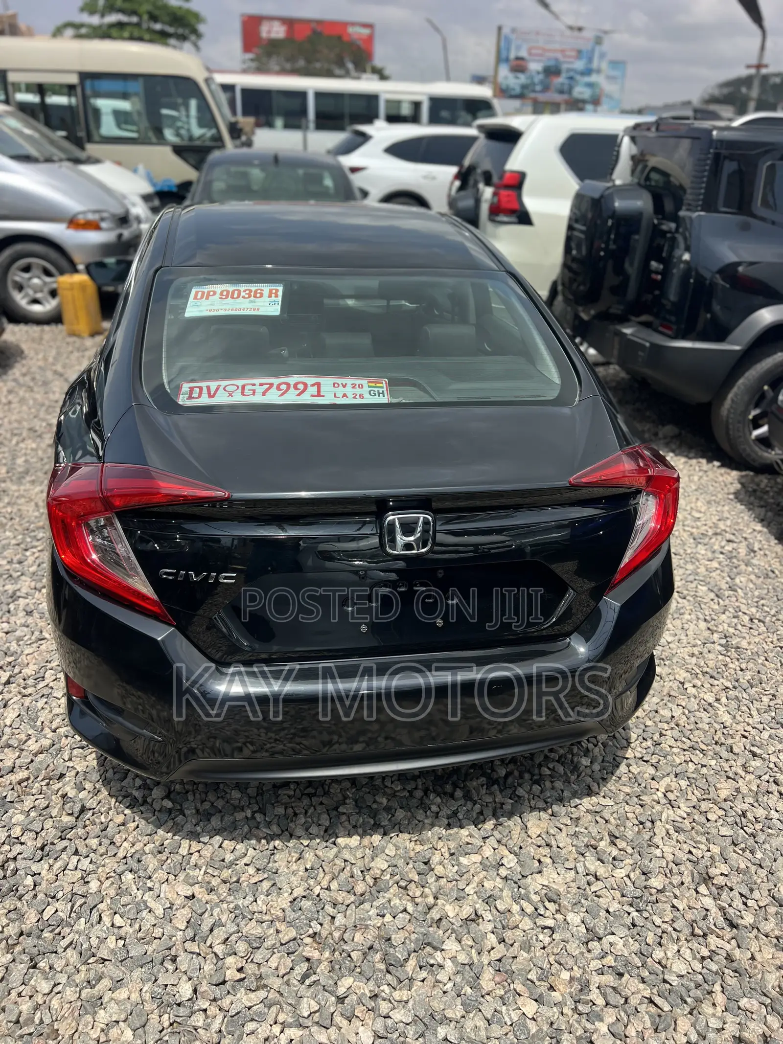 Honda Civic LX 4dr Sedan (2.0L 4cyl) 2017 Black