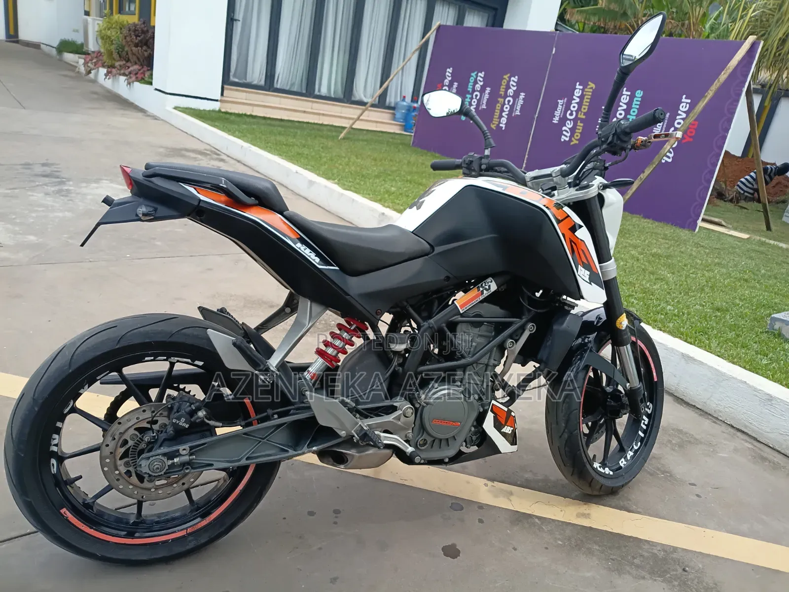 KTM Duke 125 2018 Orange