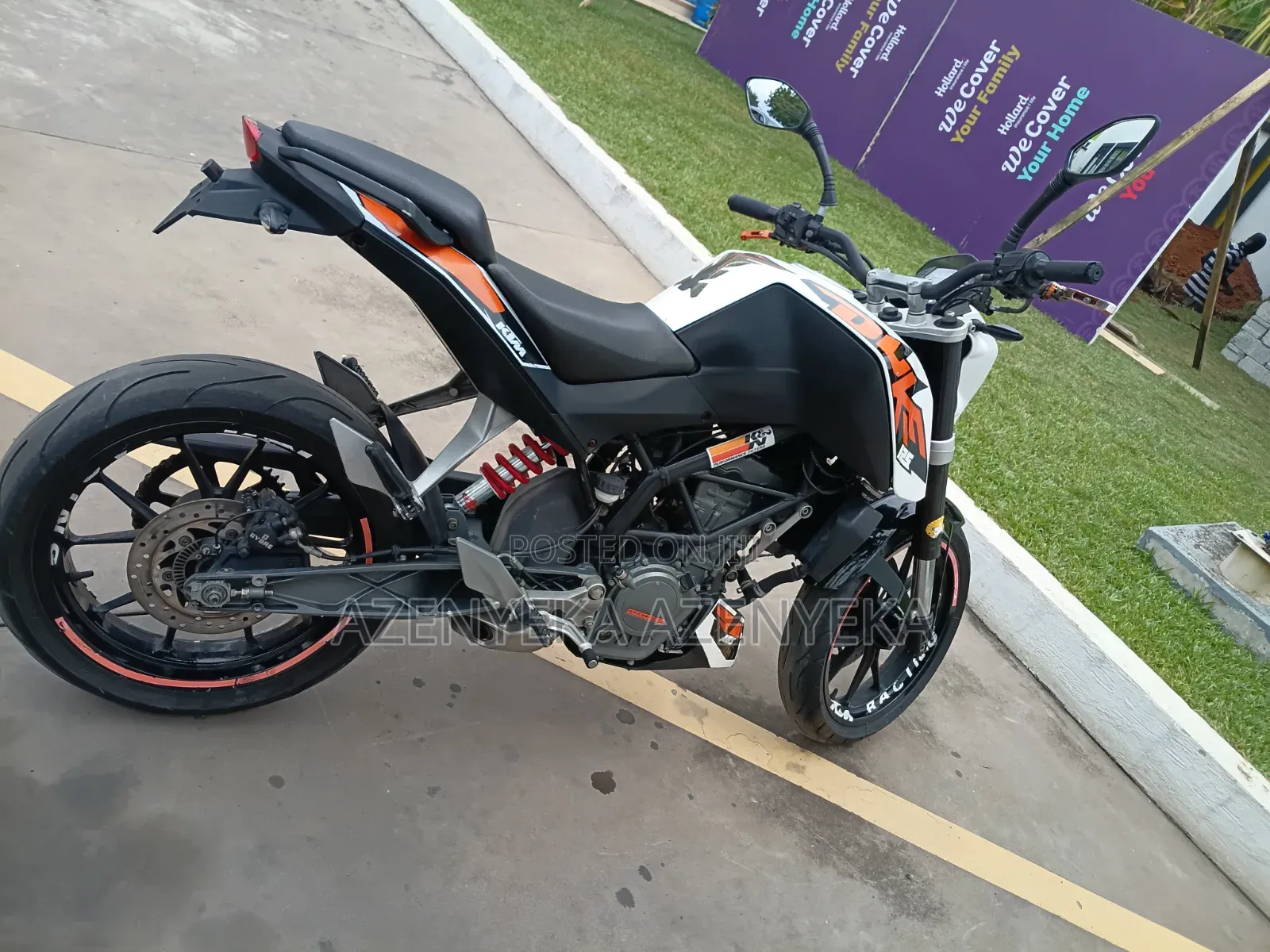 KTM Duke 125 2018 Orange