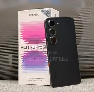 New Infinix Hot 70 Pro 5G+ 256 GB Black