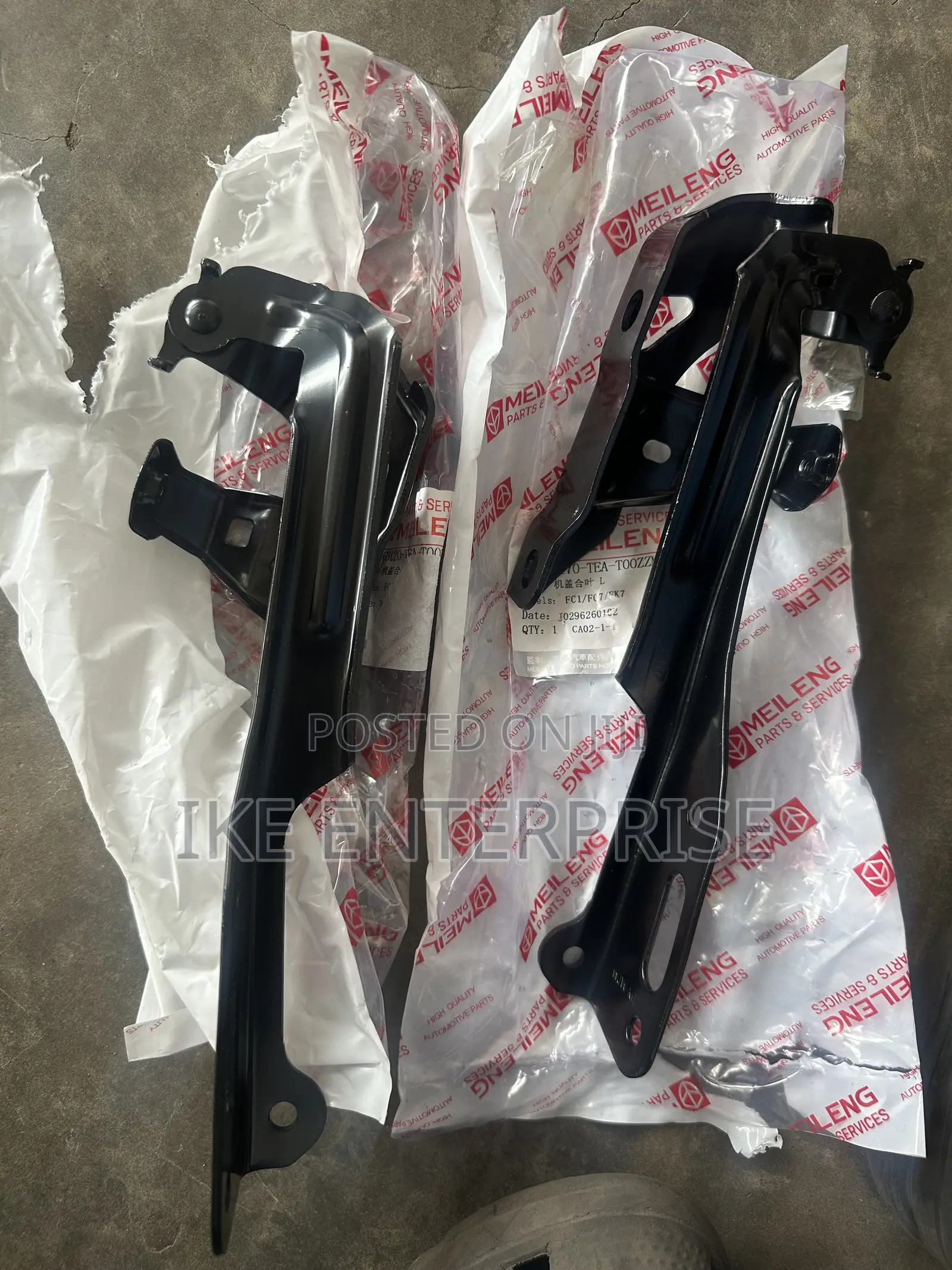 Honda Civic Bonnet Hinges 2016,2017,2018,2019,2020,2021