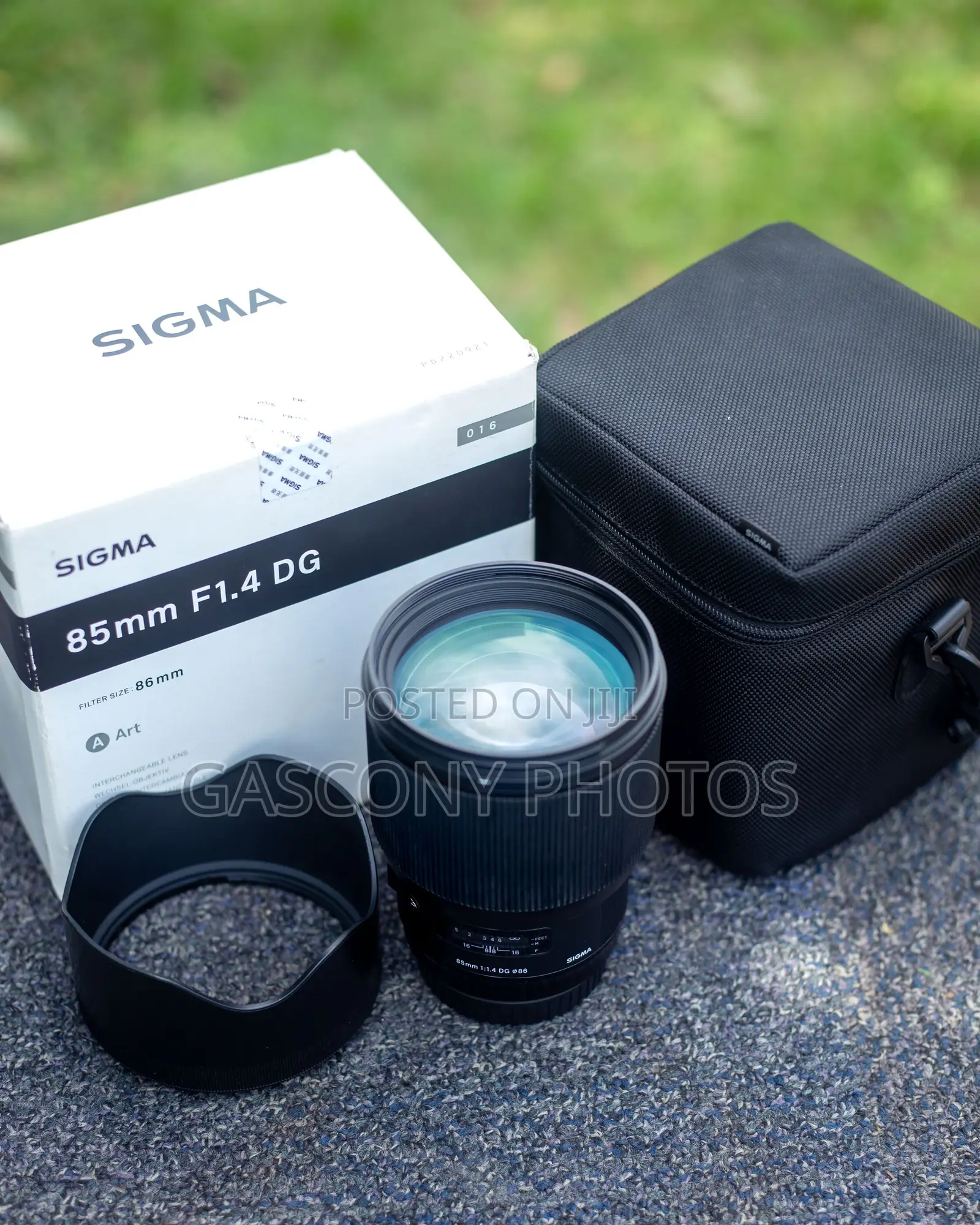 Sigma 85mm F/1.4 DG HSM Art Lens for Canon EF
